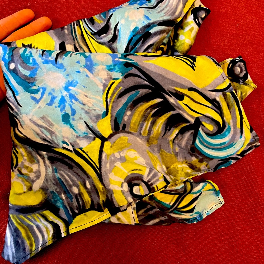 Silk scarf wild rag